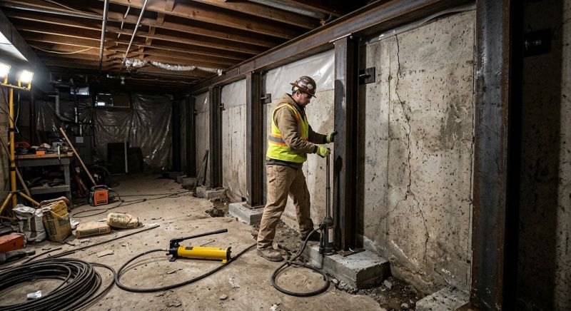 Basement Stabilization in Pasco County, FL