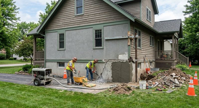 Building Foundation Repair in Oldsmar, FL