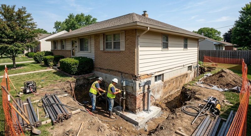 Building Foundation Repair in Oldsmar, FL