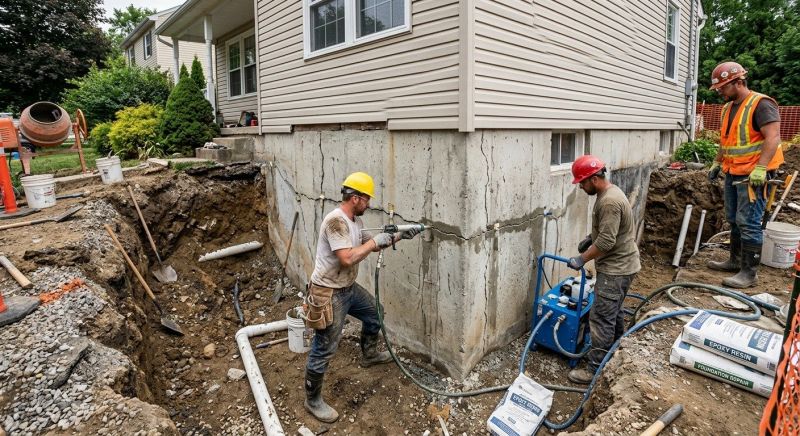 Concrete Foundation Repair in Holiday, FL