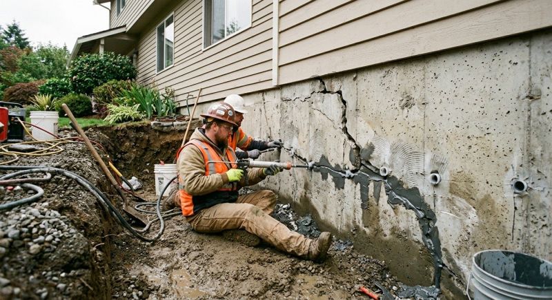 Cracked Foundation Repair in Oldsmar, FL
