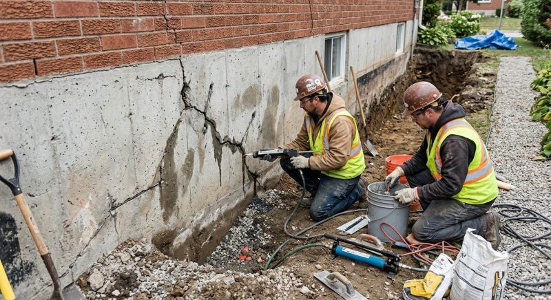 Cracked Foundation Repair in Safety Harbor, FL