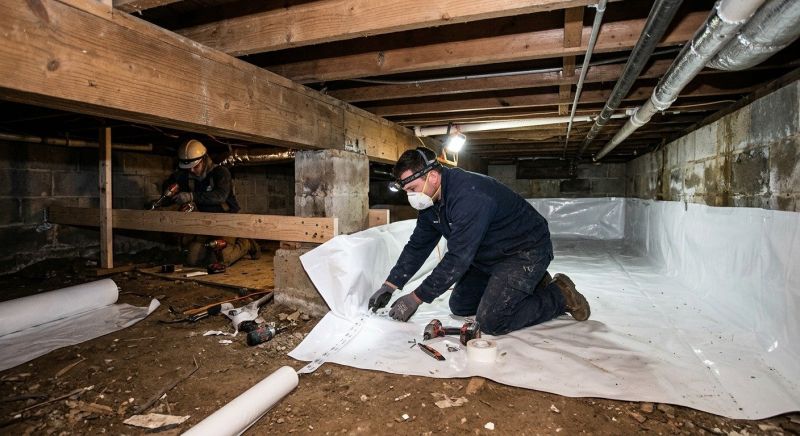 Crawl Space Leveling in Pasco County, FL