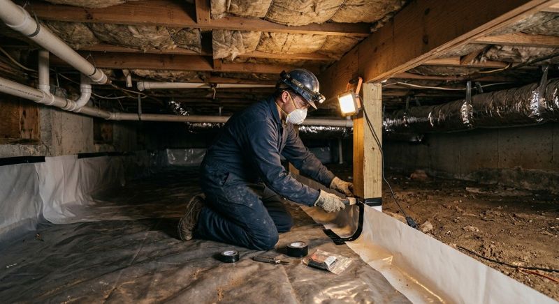 Crawl Space Leveling in Pasco County, FL