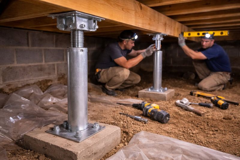 Crawlspace Structural Repair in Pasco County, FL