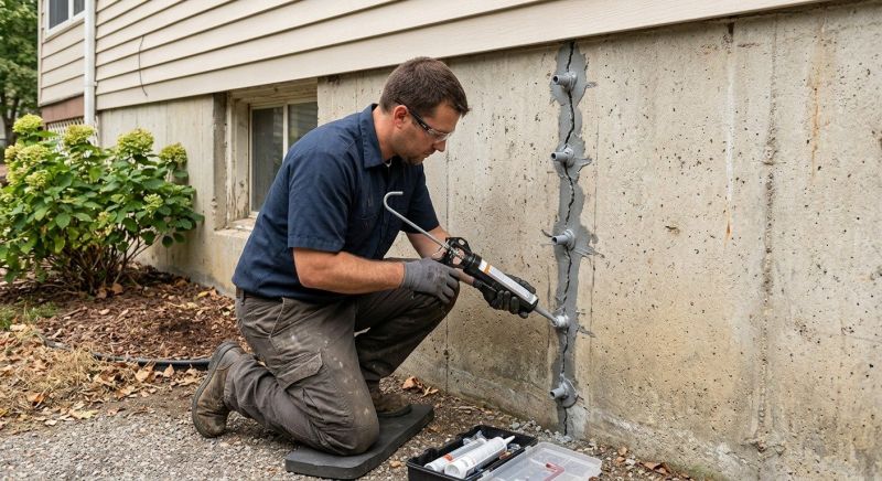 Foundation Crack Sealing in Pasco County, FL
