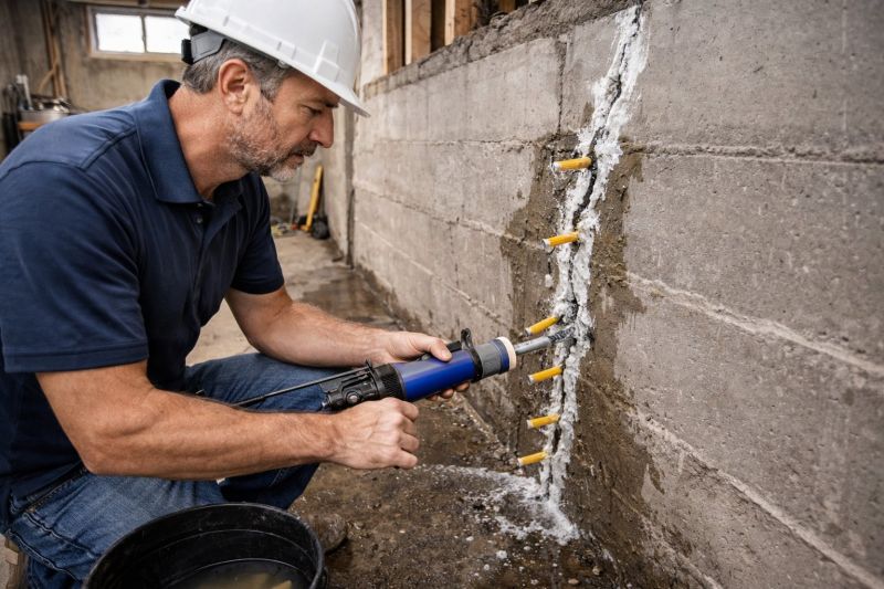 Foundation Crack Sealing in Pasco County, FL