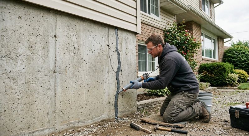Foundation Crack Sealing in Pasco County, FL