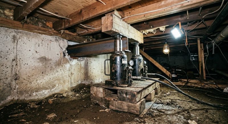 Foundation Jacking in Holiday, FL