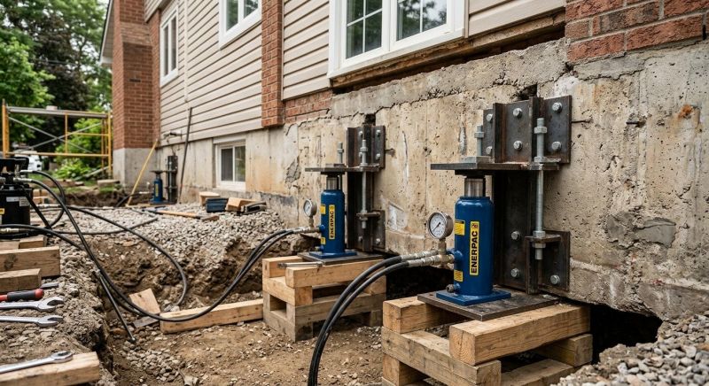 Foundation Jacking in Odessa, FL
