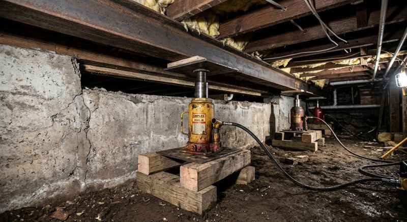 Foundation Jacking in Spring Hill, FL