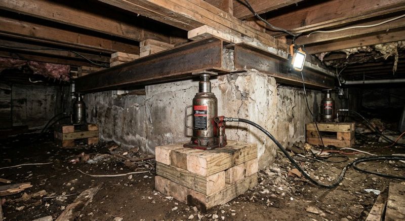 Foundation Jacking in Spring Hill, FL