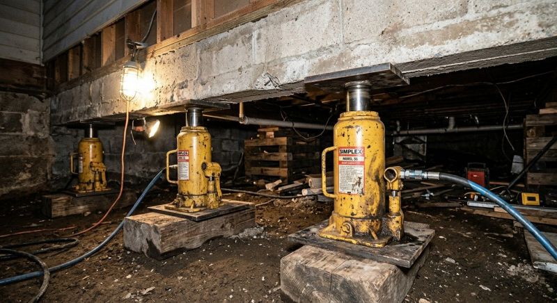 Foundation Jacking in Tarpon Springs, FL
