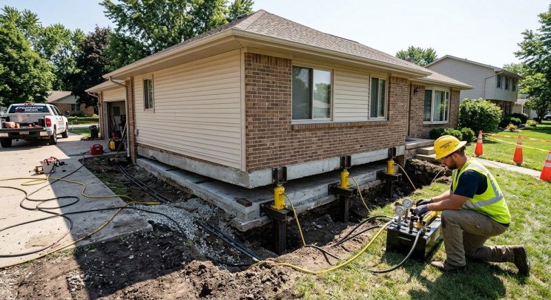 Foundation Lifting in Dunedin, FL