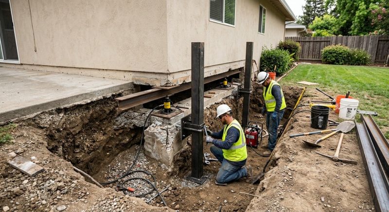 Foundation Pier Repair in Pasco County, FL