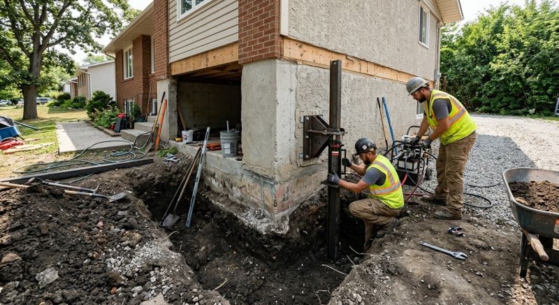 Foundation Pier Repair in Pasco County, FL