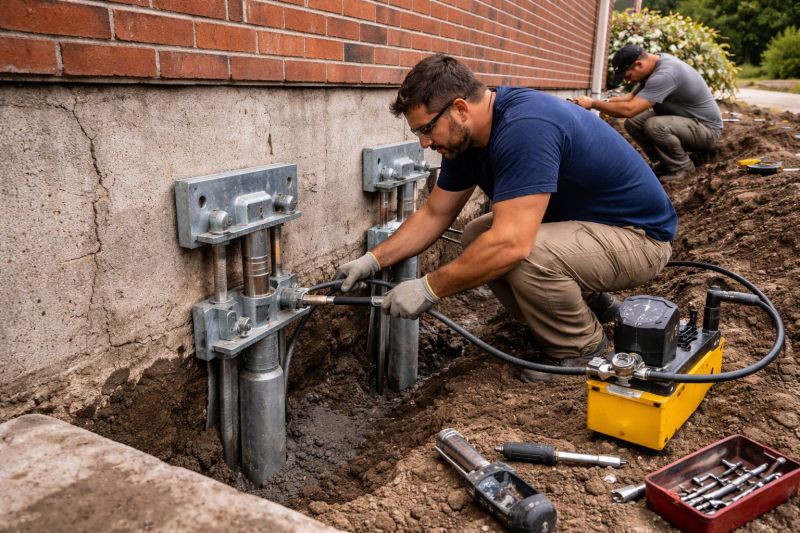 Foundation Pier Repair in Pasco County, FL