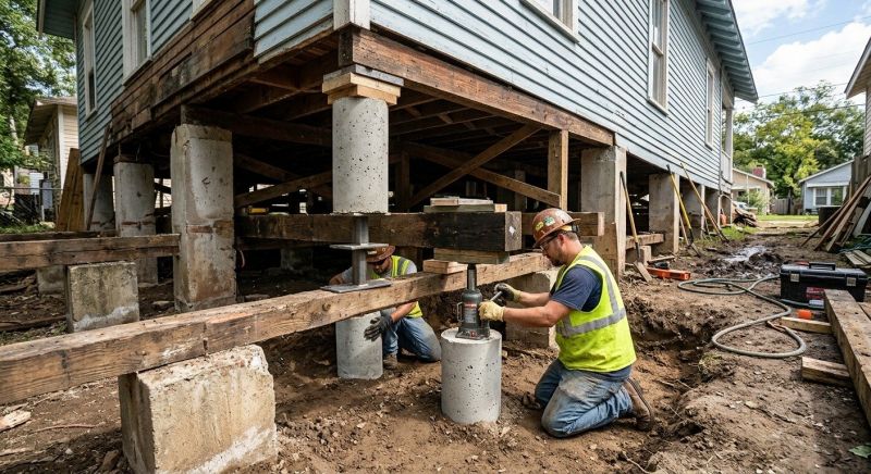 Foundation Pier Repair in Pasco County, FL