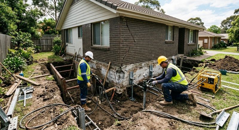 Foundation Settlement Repair in Pasco County, FL