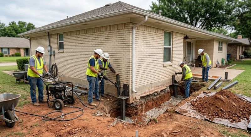 Foundation Stabilizing in Holiday, FL