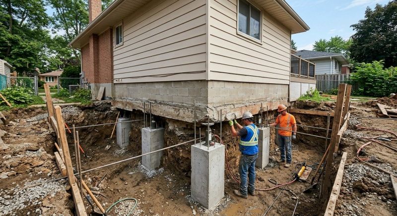 Foundation Underpinning in Pasco County, FL