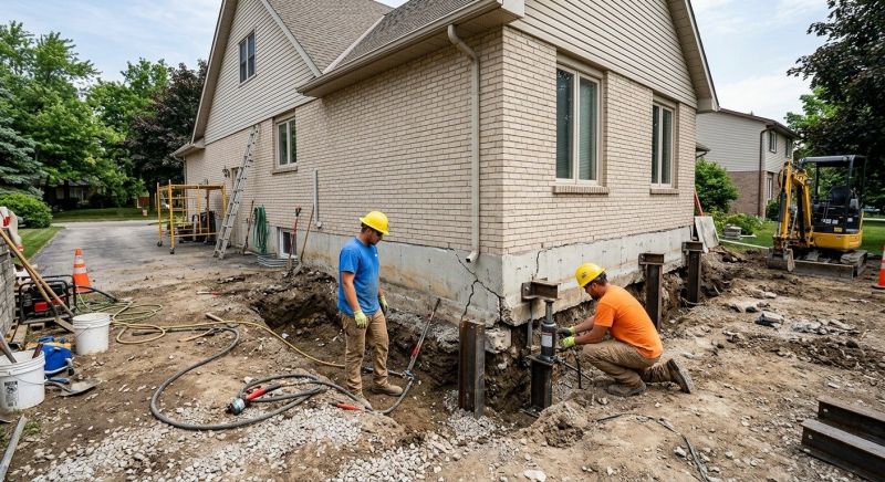 Helical Piers Installation in Pasco County, FL