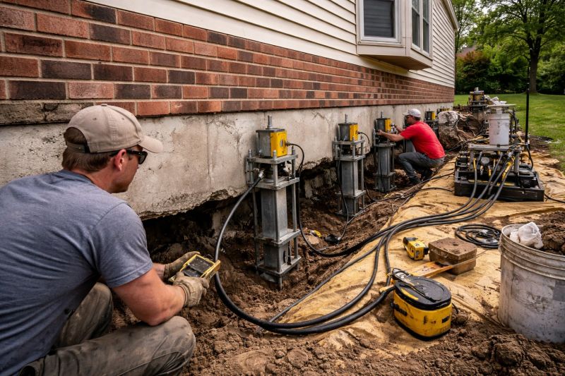Settling Foundation Service in Spring Hill, FL