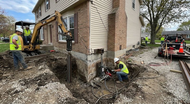 Sinking Foundation Repair in Hernando County, FL