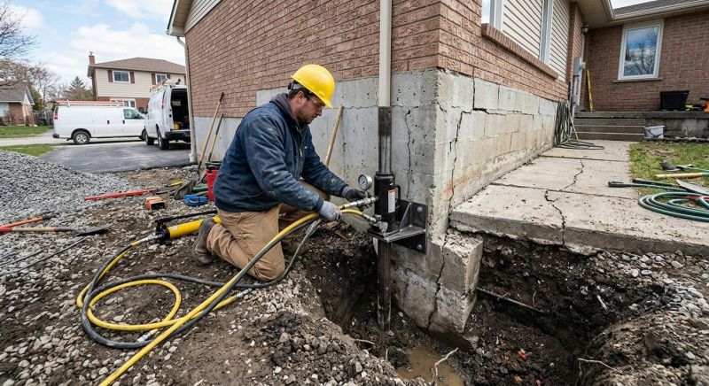 Sinking Foundation Repair in Pasco County, FL