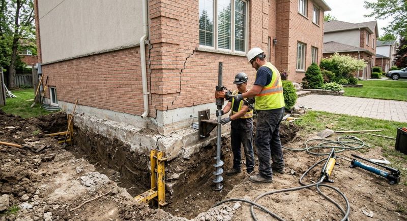 Sinking Foundation Repair in Spring Hill, FL