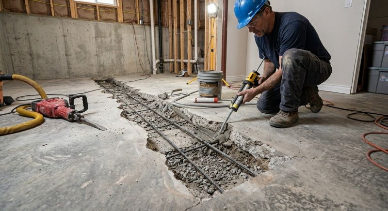 Slab Foundation Repair in Pasco County, FL