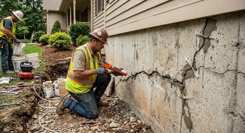 Structural Crack Repair in Pasco County, FL